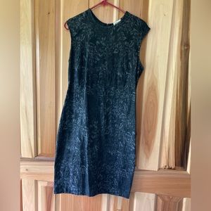 Prairie Underground black brocade Critical line dress in Medium.